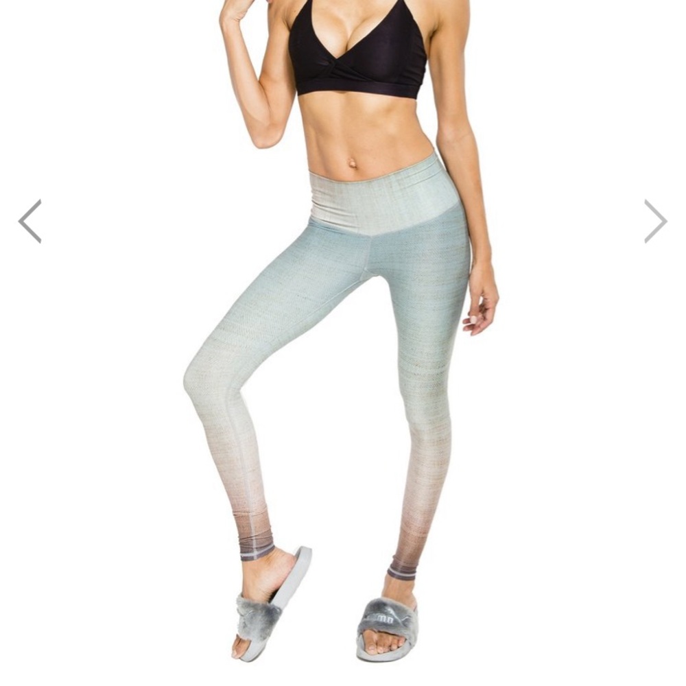 Niyama Sol Moroccan Mint Beachcomber leggings